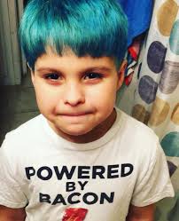 Guys with blue hair look confident and attractive, which is why so many men want this style. Ally On Twitter When Your 7 Year Old Wants Blue Hair To Look Like One Of His Favorite Streamers Ninja You Gotta Pull A Yaaa Yeeet And Get Impulsive Like Tim Ninja