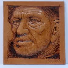 Willie sculpture in Portrait Gallery at Smithsonian, DC.