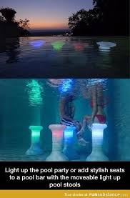 Light Up Pool Chairs Funsubstance Pool Light Pool Chairs Pool