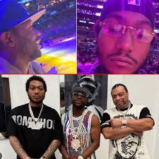 Rob49 and 50 cent linked up at basketball game !‼️💯