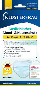 Der wahre grund ist ein anderer. Klosterfrau Medizinische Mundschutzmaske Fur Kinder 4 10j Einweg 15 St Dauerhaft Gunstig Online Kaufen Dm De