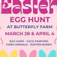 Easter Egg Hunt at Butterfly Farm