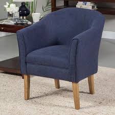 Fabric Upholstered Club Chair Lumbar Support Solid Wood Legs Comfortable Cushioned Seat Perf Accent Chairs For Living Room Accent Chairs Living Room Chairs