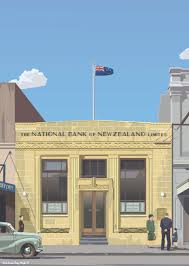 Login screen appears upon successful login. National Bank Of New Zealand Ltd Art Print New Zealand Fine Prints
