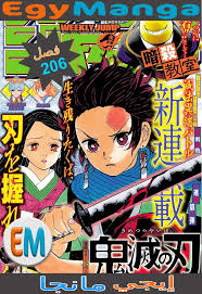 مانجا قاتل الشياطين الفصل 206 Manga Anime Episodes Comic Book Cover