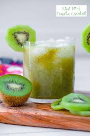 Pour the mixture into glass. Kiwi Mint Tequila Cocktail Recipe We Are Not Martha