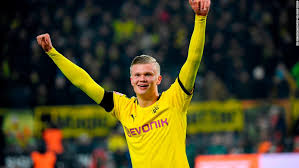 Erling braut haaland joined borussia dortmund with the transfer fee of €20 million from red bull salzburg recently in january 2020. Erling Haaland Sets Champions League Scoring Record Cnn