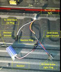 Did anyone ever find the wiring info for the tail lights? Diy Oem Led Taillight Install With Retroshop Harness Dodge Ram Forum