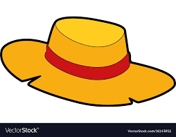 Isolated Farmer Hat Vector Image On Vectorstock Hat Vector Vector Hats