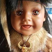Amazon.com: 22" Collectible Native American (Indian) Vinyl Doll