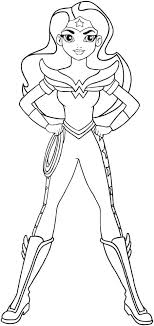 Choose your favorite wonder woman coloring pages and then download or print them in a4 format for free. Wonder Woman Coloring Pages 80 New Images Free Printable