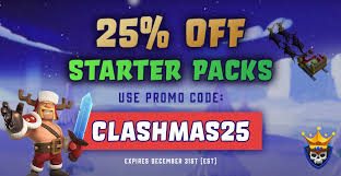 Our post about the feature garnered quite a bit of attention, and it seems as though many of you are searching for. 25 Off Starter Packs Christmas Special Clash Champs