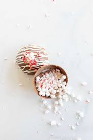 Peppermint Hot Chocolate Bombs Recipe Julie Blanner Peppermint Hot Chocolate Christmas Hot Chocolate Chocolate Bomb