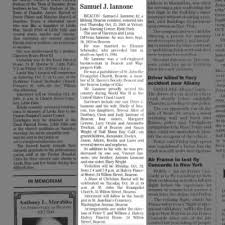 Samuel Iannone Obituary