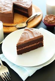 1 Bowl Vegan Chocolate Cake Made With Simple Ingredients A Two Layer Chocolate Buttercream Frosted Cake Tha Vegan Chocolate Cake Vegan Chocolate Vegan Sweets