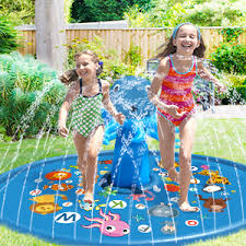 Los niños ya son perfectamente capaces de opinar sobre su fiesta de cumpleaños. Jardin Juegos De Agua Para Ninos Tapete De Agua 170 X170cm Verano Acuatico Juguetes Actividades Para Ninos 3 4 5 6 7 8 9 10 11 12 Anos Regalos Navidad Cumpleanos Talla