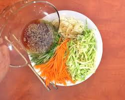Japanese Salad With Ponzu Dressing Frixos Personal Chefing