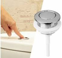 Pulsante di scarico, pulsante per dispositivo di risparmio idrico per bagno  e toilette da 38 mm per serbatoio del WC