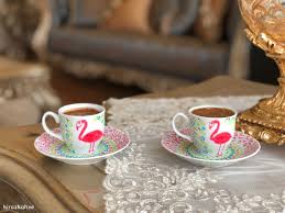 Porselen Boyama Nasil Yapilir Fincan Boyadim Fincan Flamingo