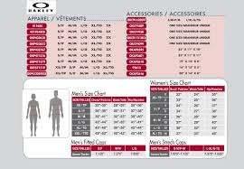 58 Systematic Oakley Pants Size Chart