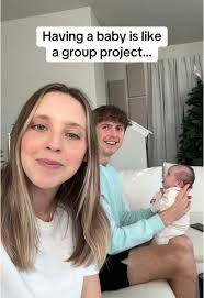 I was pregnant, I had a baby, and now we have a baby 🤣 #pregnant #mom  #marriage #funny #thequistfamily