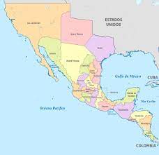 Mexico Map In Spanish Provinces Of The First Mexican Empire (Spanish) By Xtwind On Deviantart