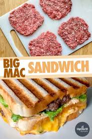 Das Big Mac Sandwich Aus Diesem Optigrill Rezept Werdet Ihr Lieben Versprochen Ich Bin Zwar Uberhaupt Kein Fan Von Mcdo Essen Rezepte Einfach Rezepte Big Mac