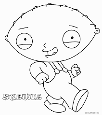 Printable drawings and coloring pages. Printable Family Guy Coloring Pages For Kids