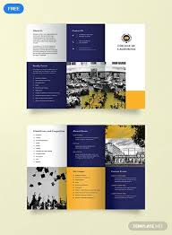 Create The Perfect Brochure For Your College Event With This Premium Template Easy To Edit And Fully Customizabl College Brochure Event Brochure College Event