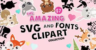 We have 3 free clipart fonts to offer for direct downloading · 1001 fonts is your favorite site for free fonts since 2001. The Amazing Svg Fonts Clipart Collection Bundle Creative Fabrica