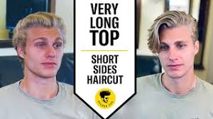 1.3 short blowout with tapered sides. Very Long Top Short Sides 2020 Men S Modern Haircut Youtube