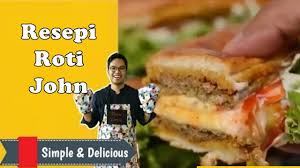 Waktu ini banyak negara sedang mengadakan kawalan pegerakan. Resepi Roti John By Khairulaming Youtube