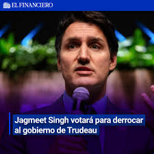 Un exaliado de Trudeau anunció que votará para derrocar su gobierno, lo que  podría llevar a elecciones el próximo año, salvo una suspensión  parlamentaria