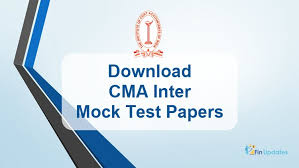 Cma Inter Mock Test Papers Dec 2018 Icwai Inter Old Practice Papers Pdf Free Download Finance Updates