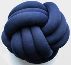 Navy blue is a very dark shade of the color blue. Juju Jake Decorative Throw Pillow Accent Cushion Knot Cushion Knot Pillow Large Ball 12 X 12 Navy Blue Buy Online In Angola At Angola Desertcart Com Productid 46138449