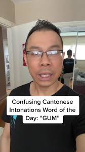 Confusing Cantonese Intonations Word of the Day: “GUM” #LearnCantonese  #Cantolorian #LearnChinese #Chinese #Cantonese #CantoneseLesson #Gum  #TongueTwister