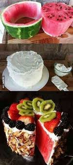 Consuming too much sugar can take its toll. Watermelon Cake Recipe Yummy Food Food