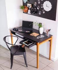 ديكور مكتب أسود بسيط وأنيق furniture home decor home