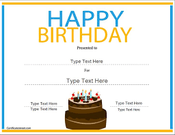 Happy Birthday Gift Certificate Template Free Printable Birthday Certificates For Adults Special Certificate Happy Birthday Certificate Certificatestreet Com Birthday Certificate Free Gift Certificate Template Certificate Templates