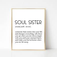 Birthday gifts, presents, & ideas turning another year older and another year wiser is reason enough to break out the tastiest cakes and most extravagant decorations. Soul Sister Best Friend Gift Soulmate Gift Friendship Gift Bestie Gift Do Best Beast Download Friend Frie Bestie Gifts Friendship Gifts Soul Sisters