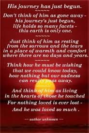 List of top 28 famous quotes and sayings about sorry for your loss husband to read and share with friends on your facebook, twitter, blogs. Matthew Rodgers 1982 2005 Grief Missing My Son Funeral Poems
