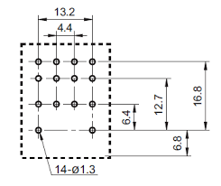 On the relay, we have the wiring diagram in which all terminals are shown with its working principles. 4pdt 12vdc 5a 14 Pin Terminals Relay Technical Data