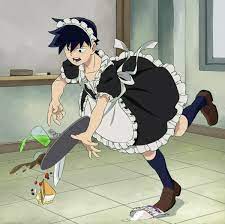 Maid Ritsu trips on a bag of salt. Don't tell him where Reigen is! :  r/Mobpsycho100