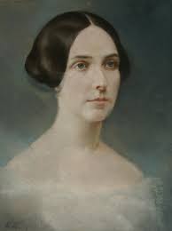 Daniel Huntington fabulous portrait 1845 by important 19th Century American  artist For Sale