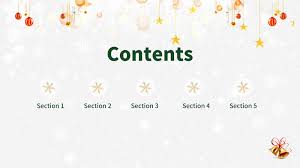 Christmas tree theme powerpoint template backgrounds. Christmas Theme Pptx Google Slide And Powerpoint Template Work Report Annual Summary Fresh And Simple Slide Theme