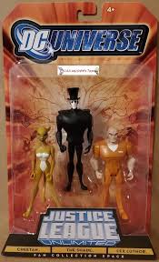 DC Universe Justice League Unlimited CHEETAH THE SHADE LEX LUTHOR Figure 3  Pack 