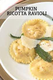 Pumpkin Ricotta Ravioli Recipe Homemade Ravioli Pumpkin Recipes Ricotta Ravioli