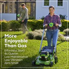 60V 21" Cordless Battery Dual Blade Self-Propelled Mower w/ (1) 8Ah battery  and 6A Charger