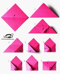 Okuloncesi Sanat Ve Fen Etkinlikleri Mektup Zarf Yapimi Ile Tavsan Origami 3d Kartlari Elisi Fikirleri