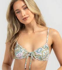 EUC Tommy Bahama Blue Halter Tankini Top size LARGE with ruched tummy  control Two-piece